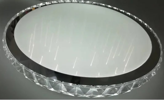 LED ceiling light MIRROR 36Wx2±5%, Ø 500 dimmable, controller included