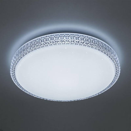 LED ceiling light PLUTON 60Wx2±5%, Ø 800 dimmable, controller included