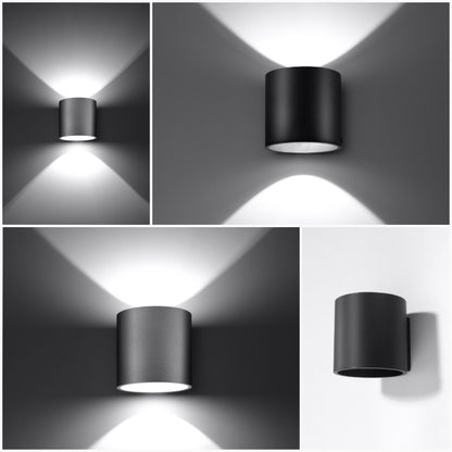 Wall lamp ORBIS 1 black