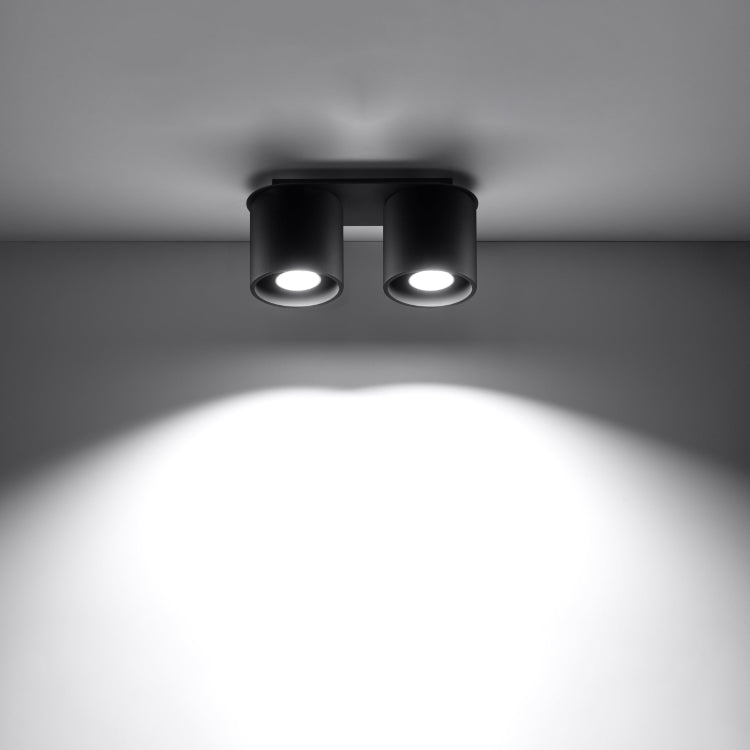 Потолочный светильник ORBIS 2 черный