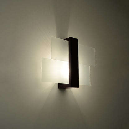 Wall lamp FENIKS 1 wood