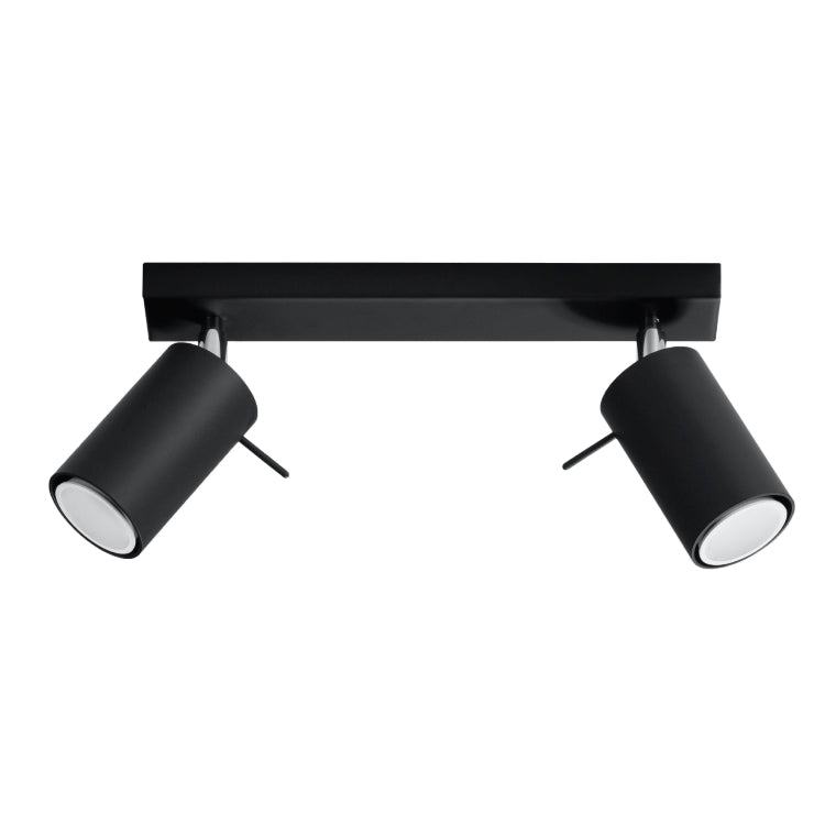 Ceiling lamp RING 2 black