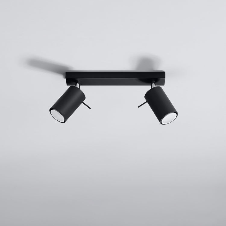 Ceiling lamp RING 2 black