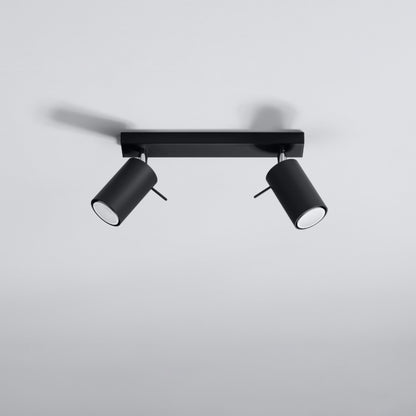 Ceiling lamp RING 2 black