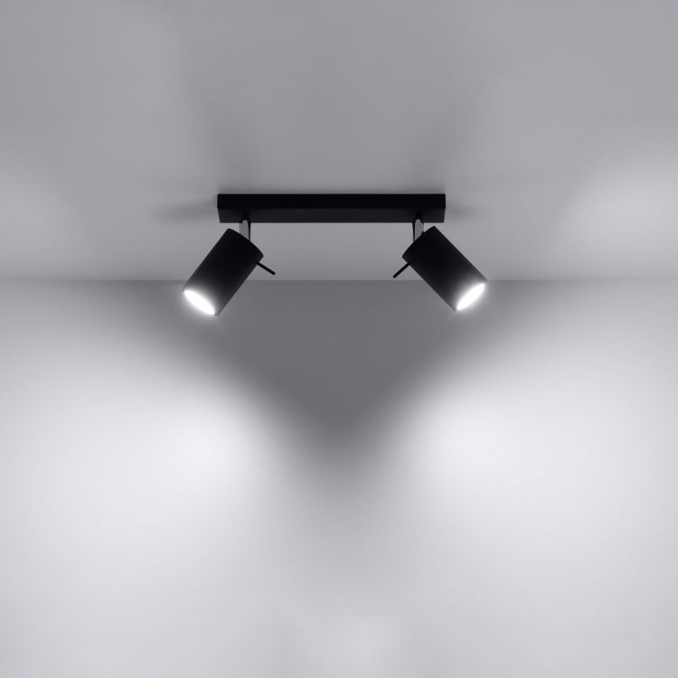 Ceiling lamp RING 2 black