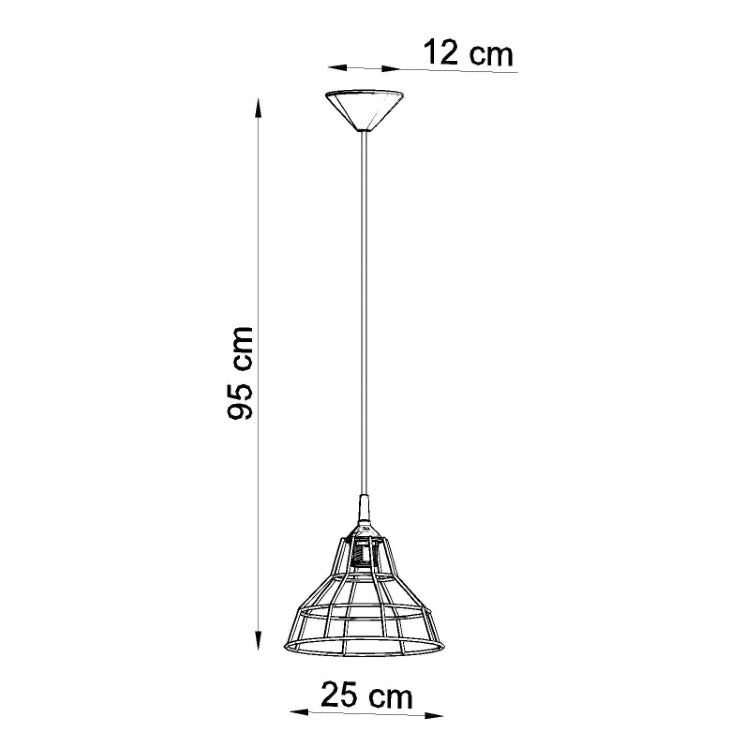 Pendant lamp ANATA white