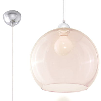 Pendant lamp BALL champagne