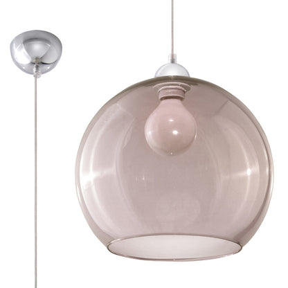 Pendant lamp BALL graphite