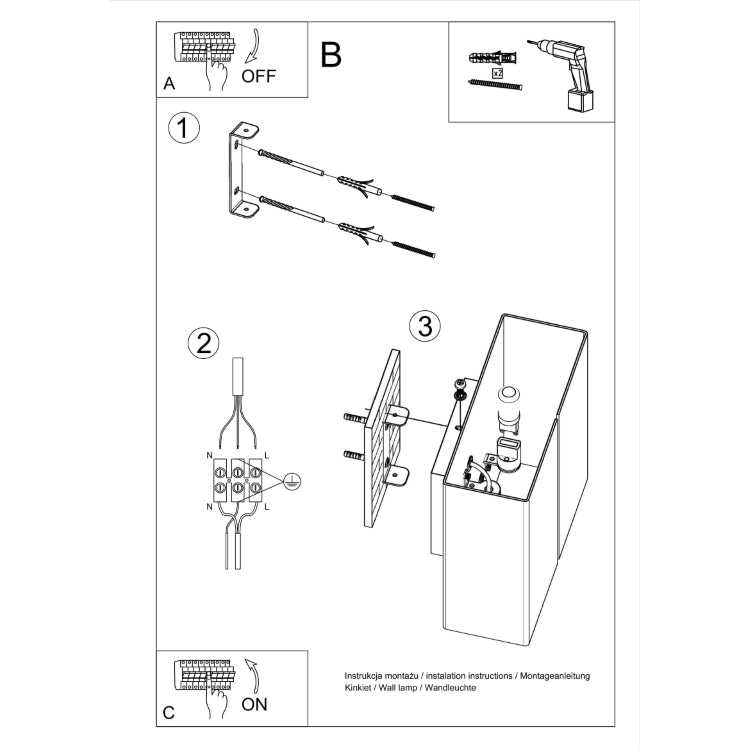 Wall lamp LINEA