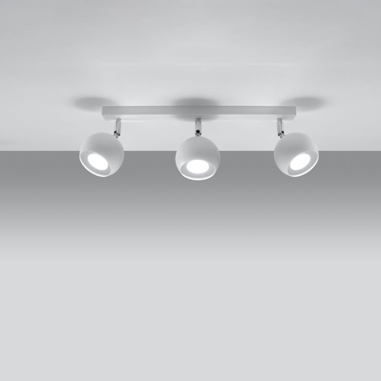 Ceiling lamp OCULARE 3 white