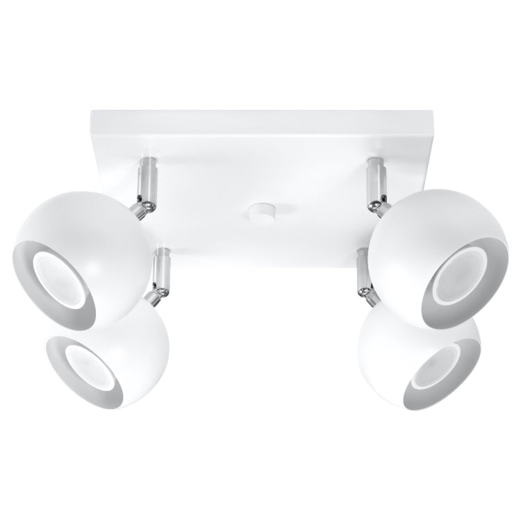 Ceiling lamp OCULARE 4 white