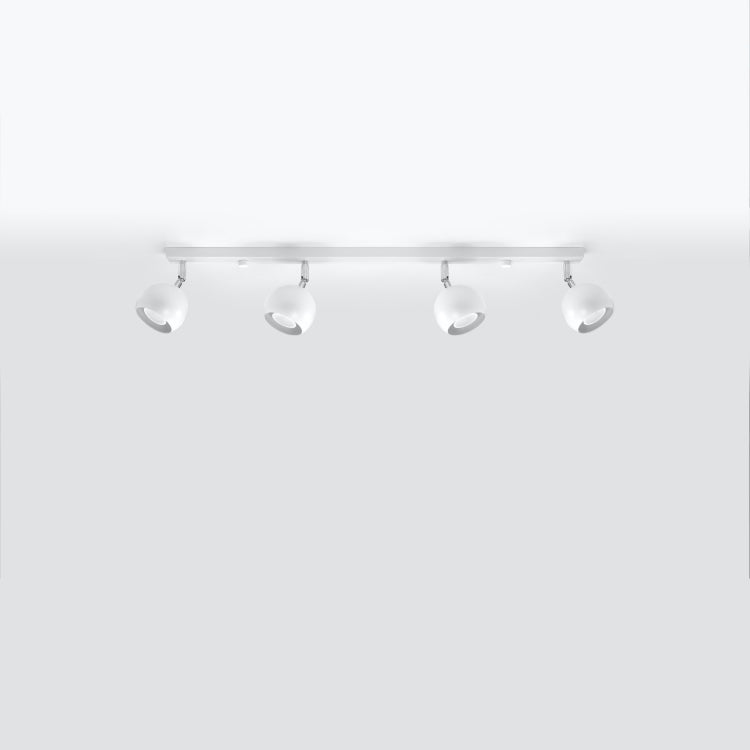 Ceiling lamp OCULARE 4L white