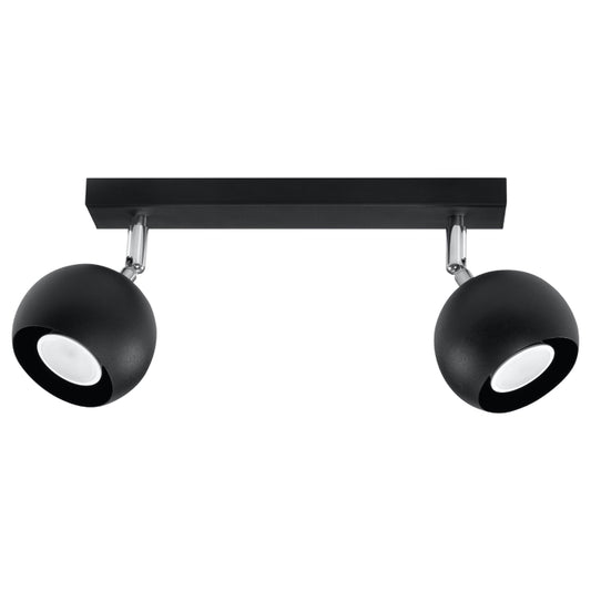 Ceiling lamp OCULARE 2 black