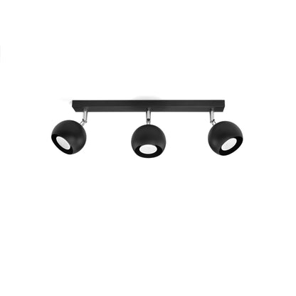 Ceiling lamp OCULARE 3 black