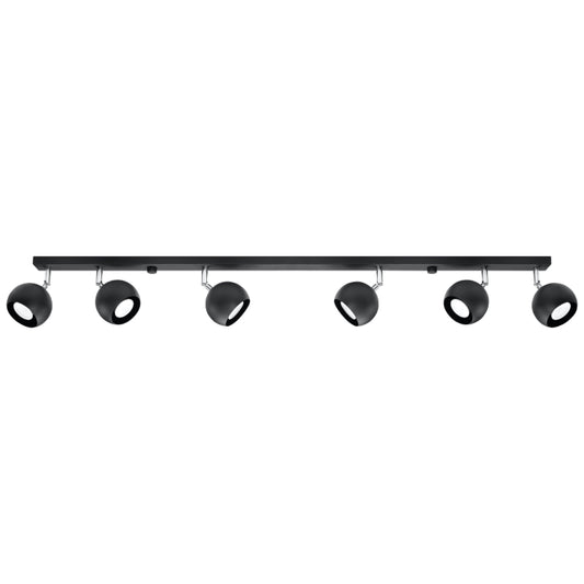 Ceiling lamp OCULARE 6L black