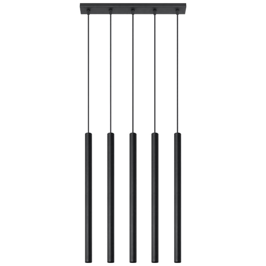 Pendant lamp PASTELO 5 black