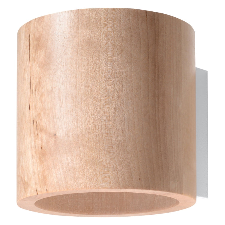 Wall lamp ORBIS natural wood