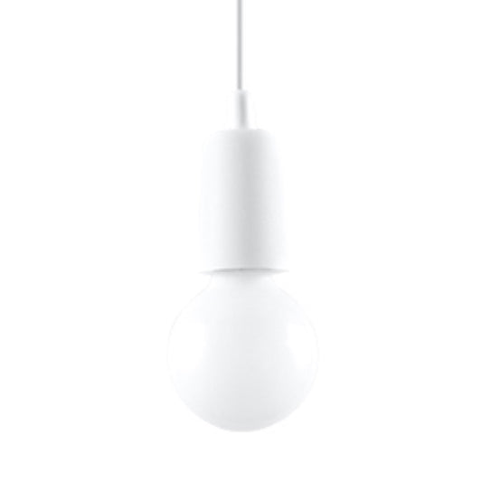 Pendant lamp DIEGO 1 white