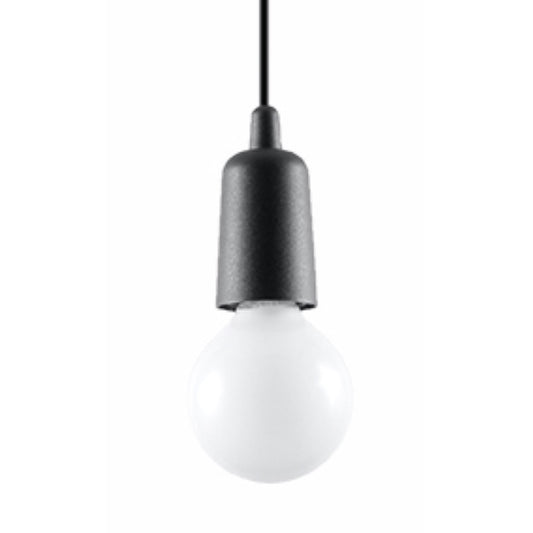 Pendant lamp DIEGO 1 black