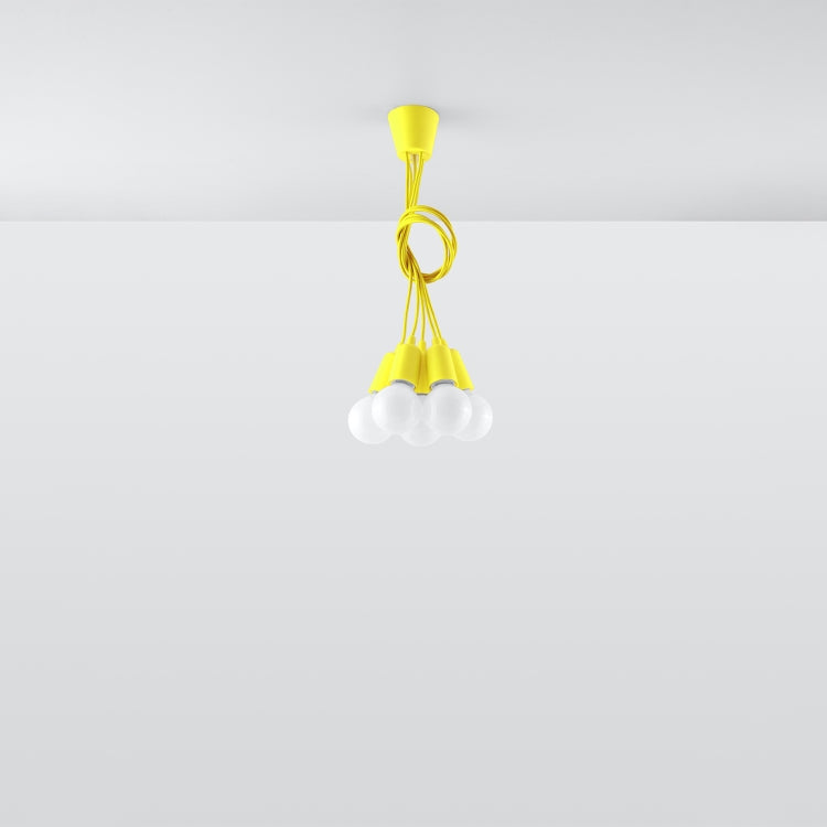 Подвесной светильник DIEGO 5 желтый