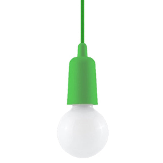 Pendant lamp DIEGO 1 green