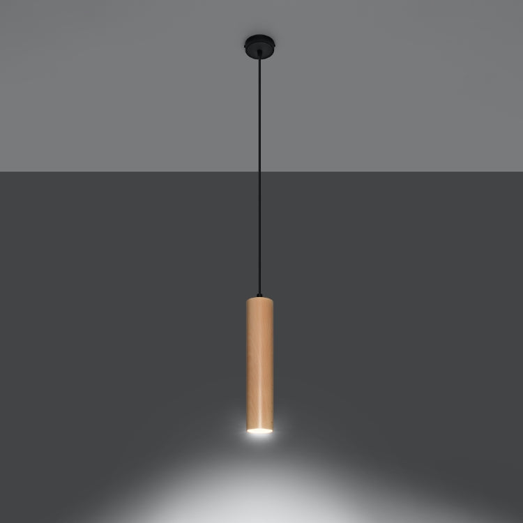 Pendant lamp LINO wood