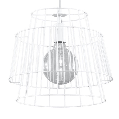 Pendant lamp GATE white