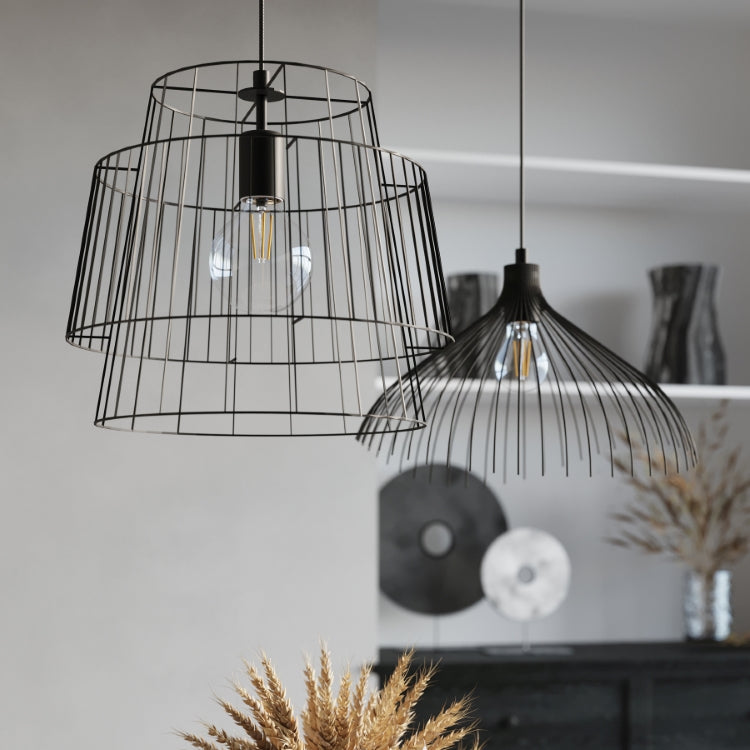 Pendant lamp GATE black