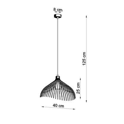 Pendant lamp UMB white