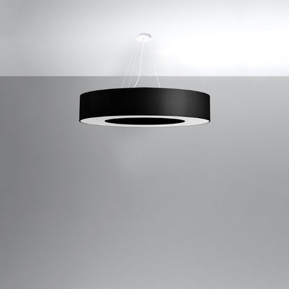 Chandelier SATURNO 90 black