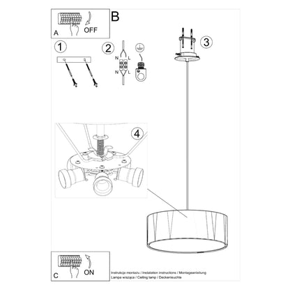 Chandelier ROLLO 45