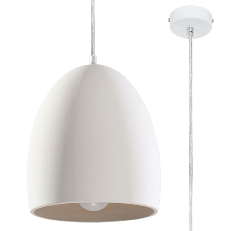 Ceramic pendant lamp FLAWIUSZ