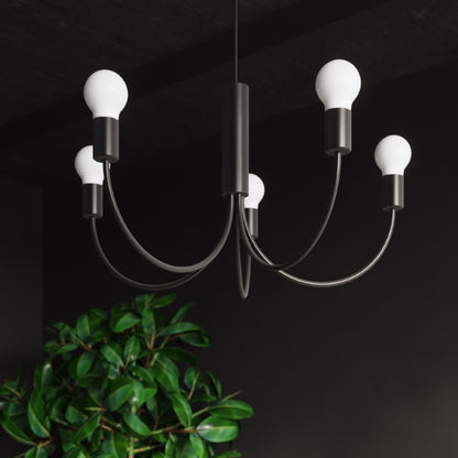 Chandelier PICCOLO 3 black