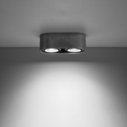 Ceiling lamp BASIC 2 concrete