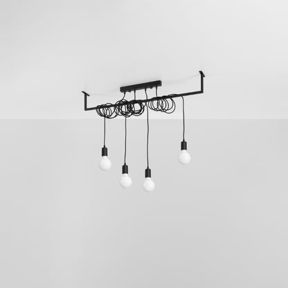 Chandelier SALAMANCA 4 black