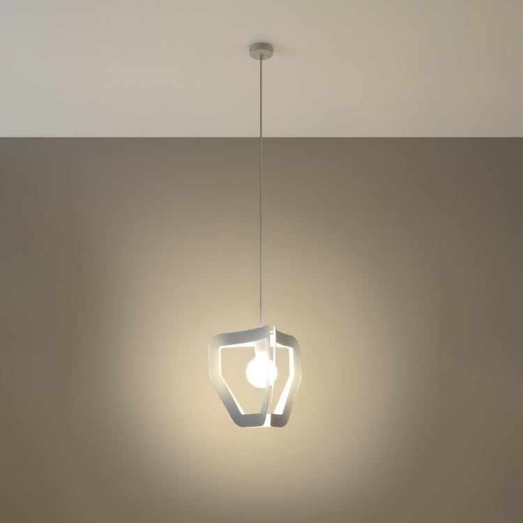 Pendant lamp TRES white