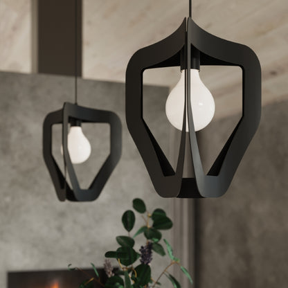 Pendant lamp TRES black