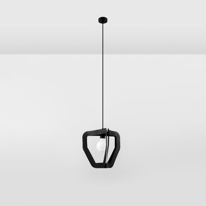 Pendant lamp TRES black