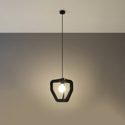 Pendant lamp TRES black