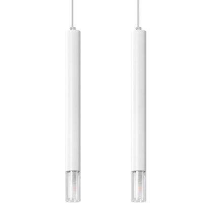 Pendant lamp WEZYR 2 white