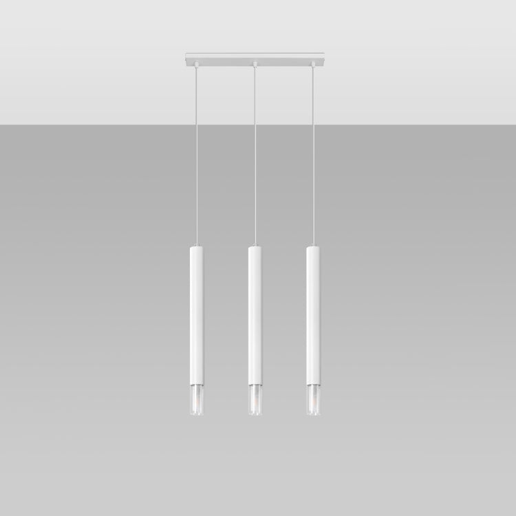 Pendant lamp WEZYR 3 white