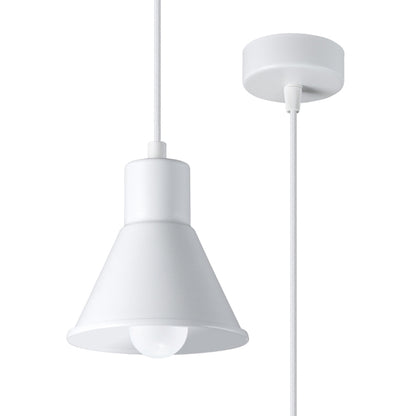 Pendant lamp TALEJA 1 white