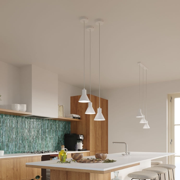 Pendant lamp TALEJA 1 white