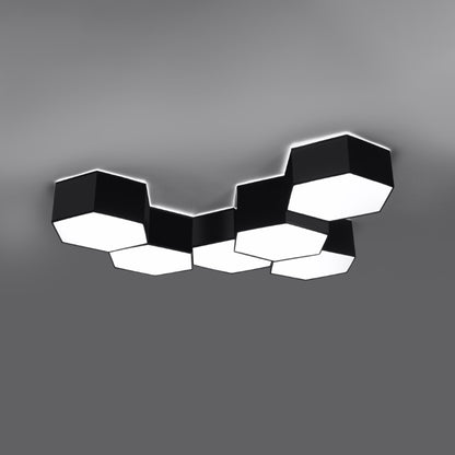 Ceiling lamp SUNDE 13 black