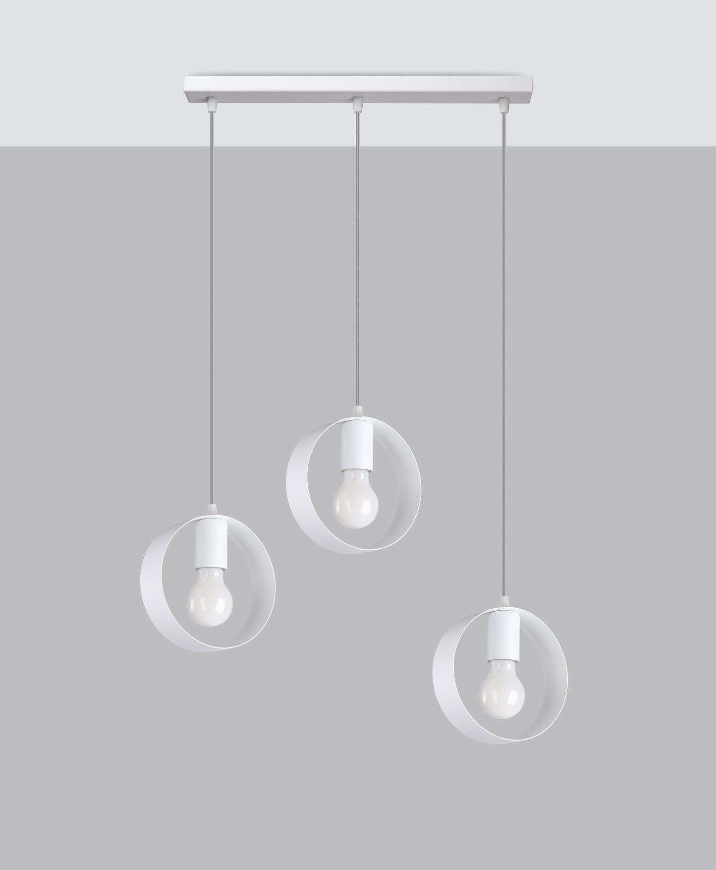 Pendant lamp TITRAN 3 white