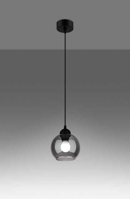 Pendant lamp ALINO 1 black