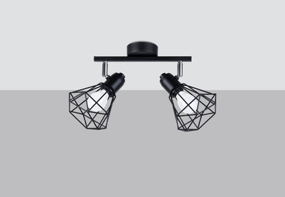 Ceiling lamp ARTEMIS 2 black