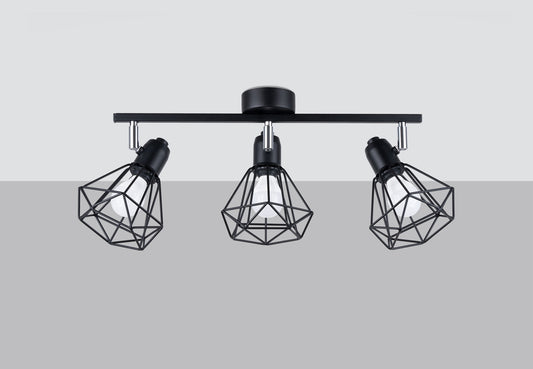 Ceiling lamp ARTEMIS 3 black