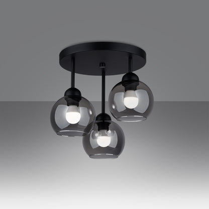 Chandelier ALINO 3 black