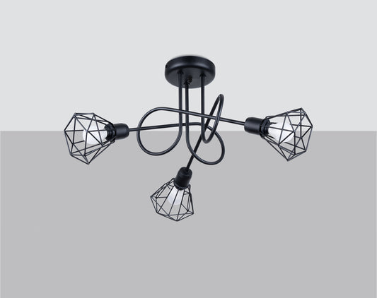 Chandelier ARTEMIS 3S black